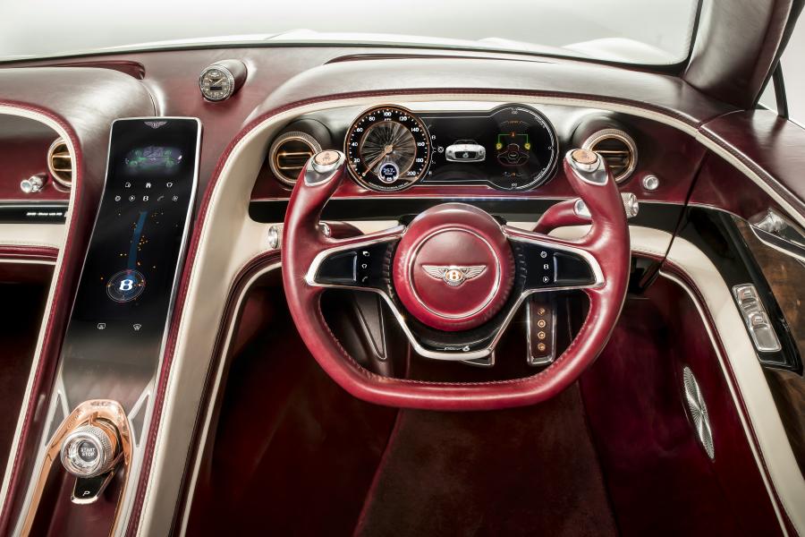 Панель приборов Bentley EXP 12 Speed 6e Concept 2017 года  (фото 8 из 11)